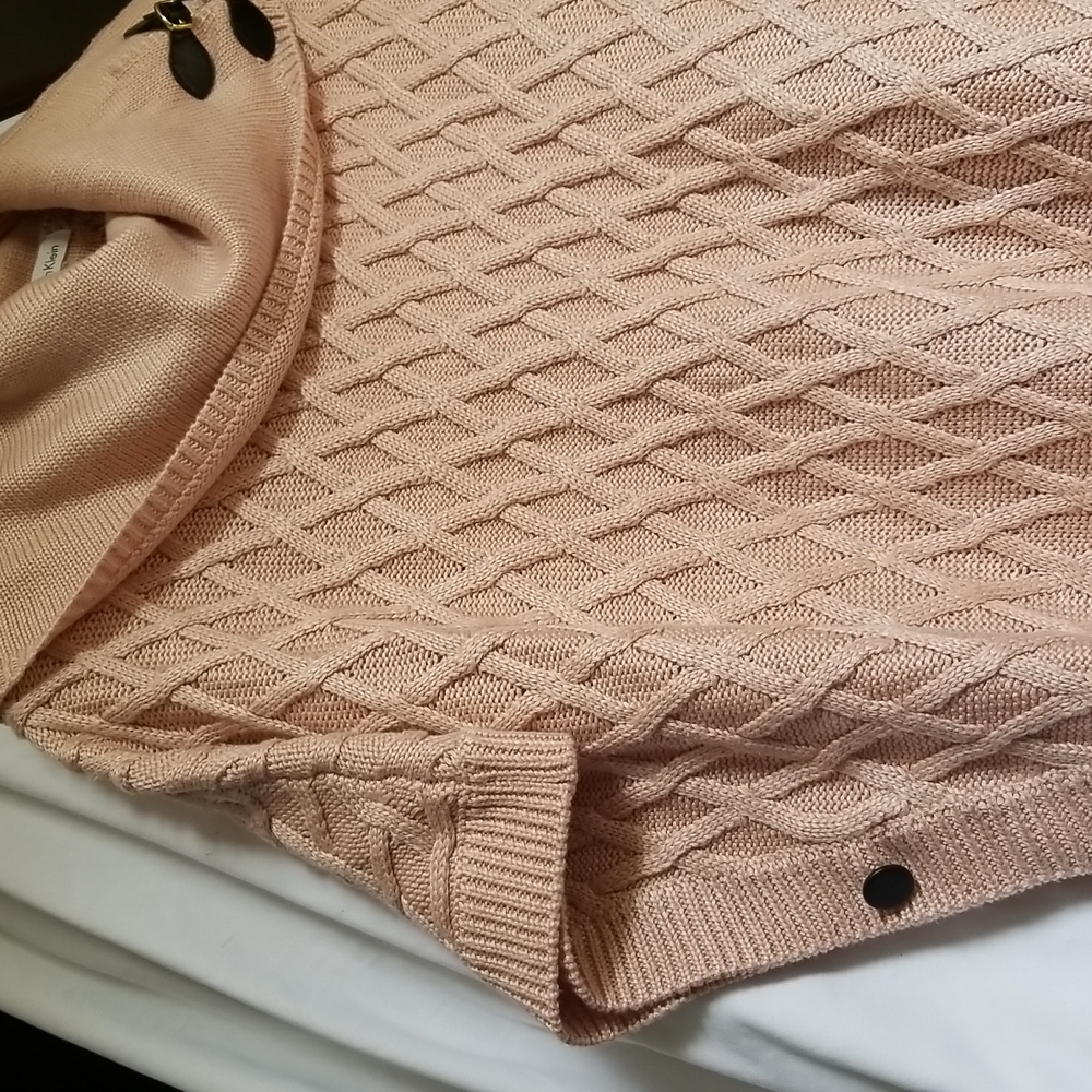 Calvin Klein Knitted Poncho sweater top